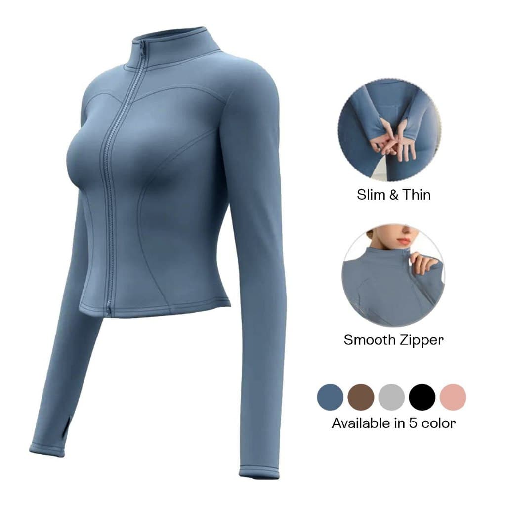 SZIASZTOK Baju Olahraga Wanita Lari Gym Anti UV SPF 50+