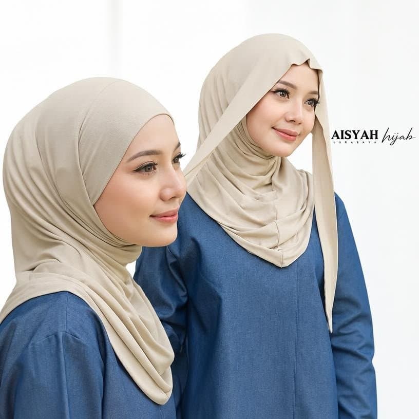 Khiban Instant Hijab Tali Bandana Rayon Tencel SIZE S