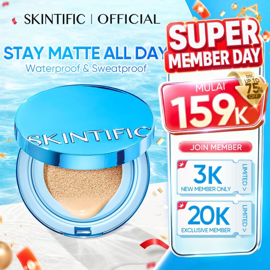 SKINTIFIC Perfect Stay Velvet Matte Cushion 12H