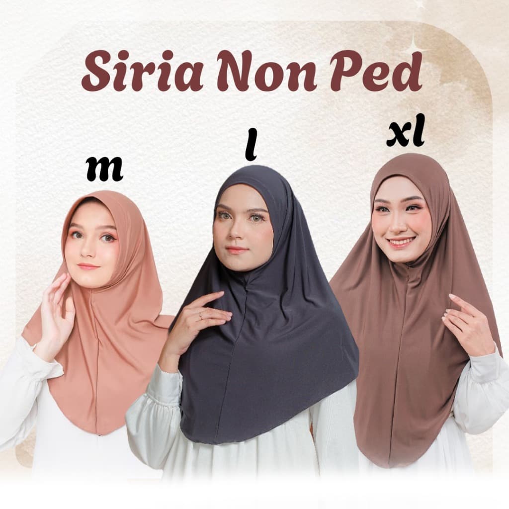 Hijab Bergo Instan Non Ped