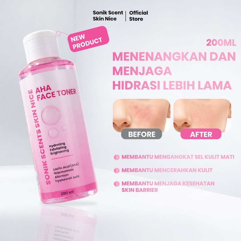SONIK SCENTS Face Toner AHA 200ml