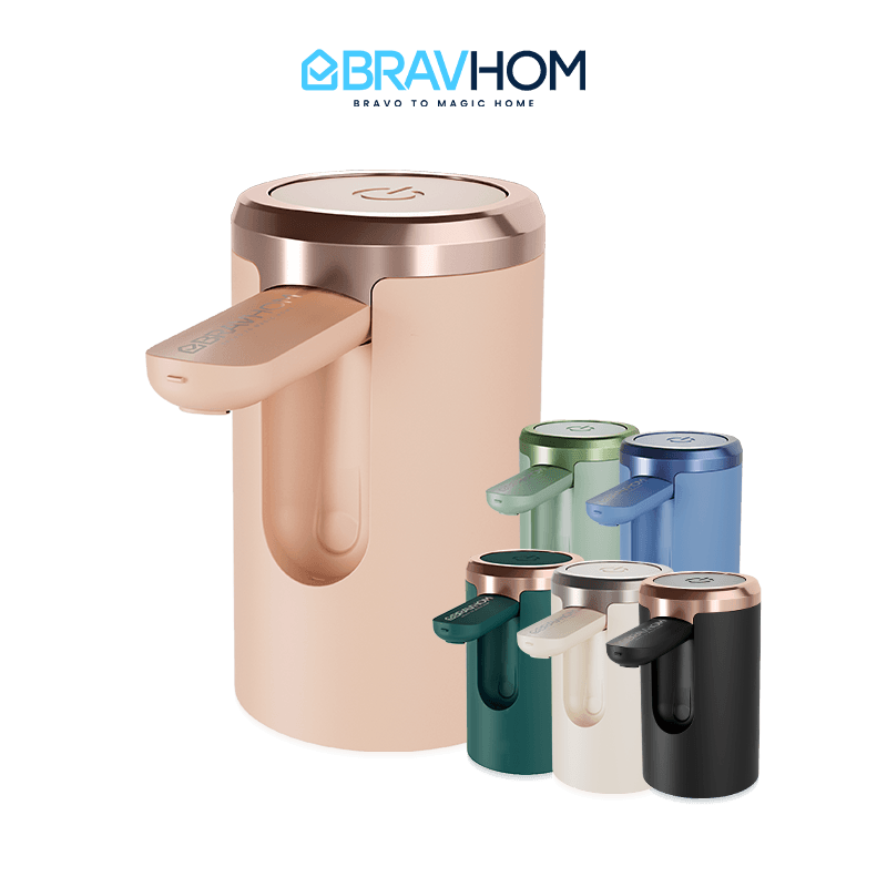 BRAVHOM Pompa Galon Elektrik Lipat UV Dispenser Portable BL-WD02