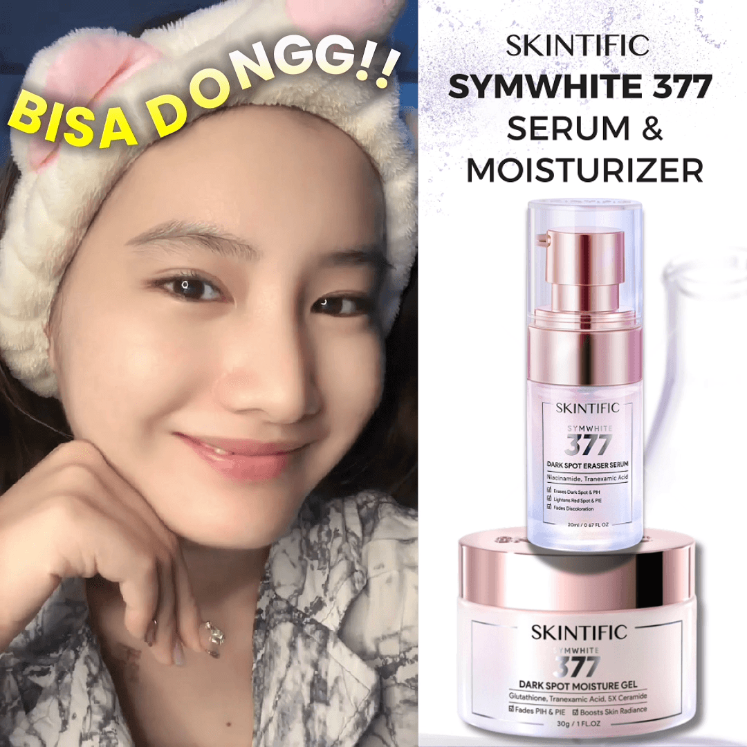 SKINTIFIC 377 Dark Spot 2pcs Set Moisturizer 30g + Serum 20ml