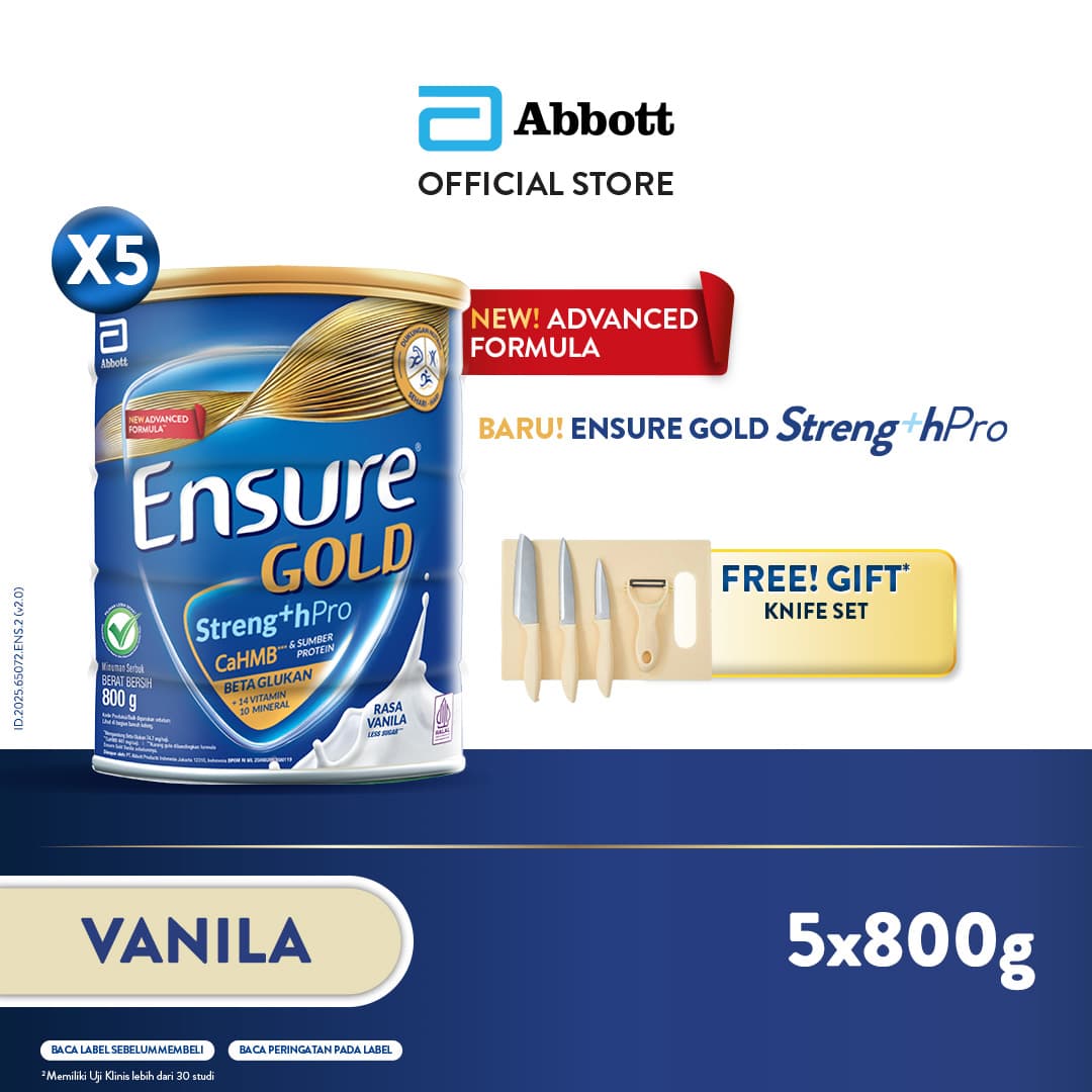 Ensure GOLD Vanila 5x800gr
