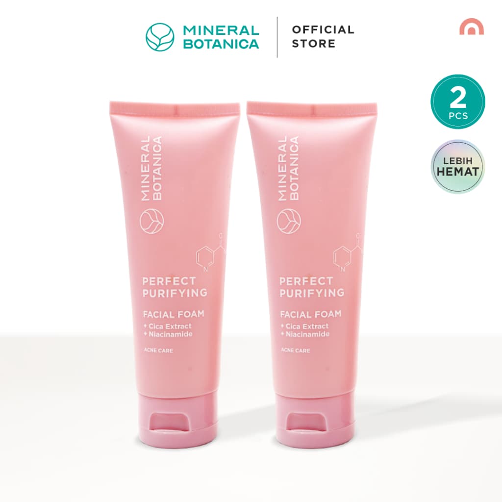Mineral Botanica Perfect Purifying Facial Foam x 2pcs (Twin Pack)