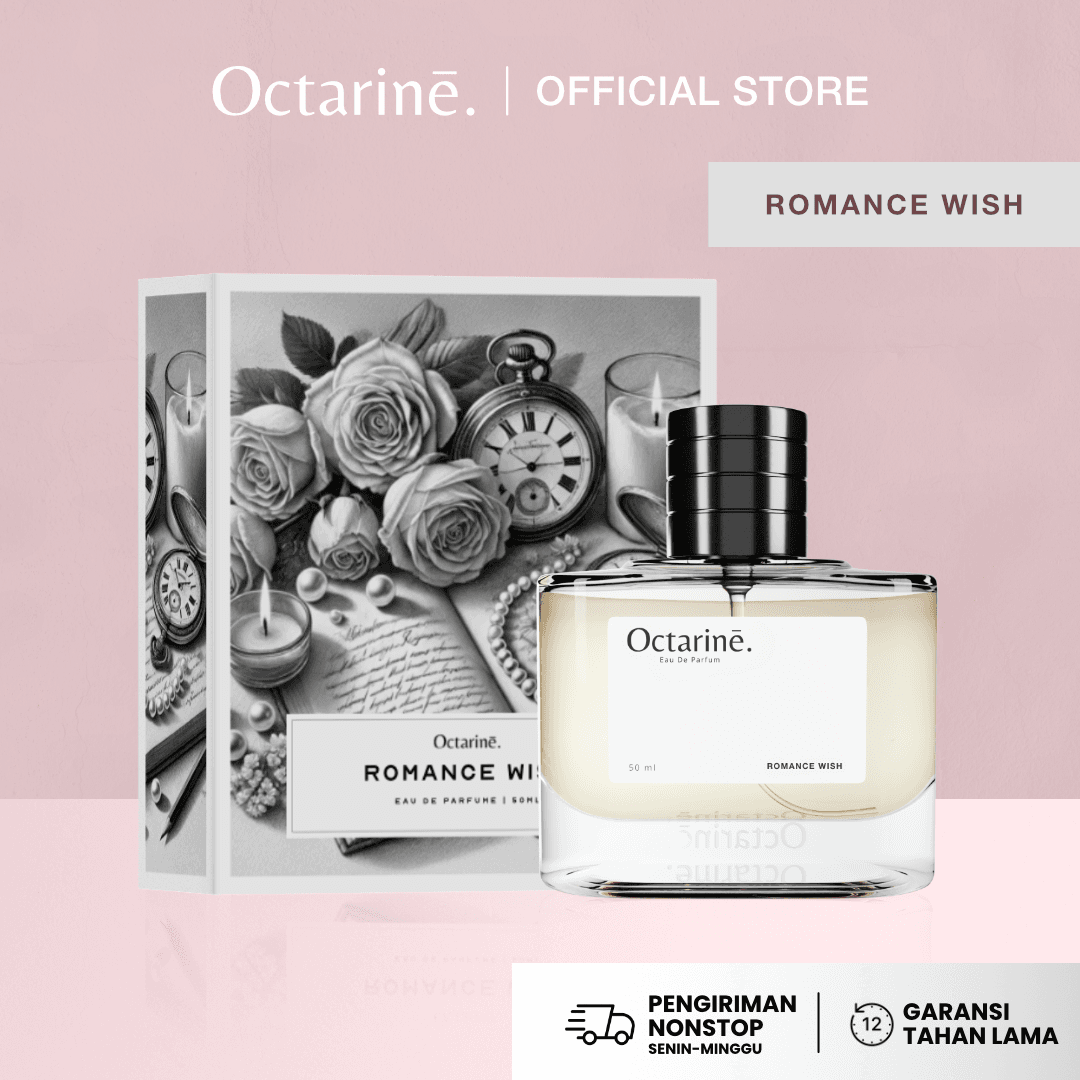 Octarine - ROMANCE WISH Parfum Wanita Pria Tahan Lama Aroma Lembut Manis | Parfume Perfume Farfum Minyak Wangi Cewek Cowok Murah Original